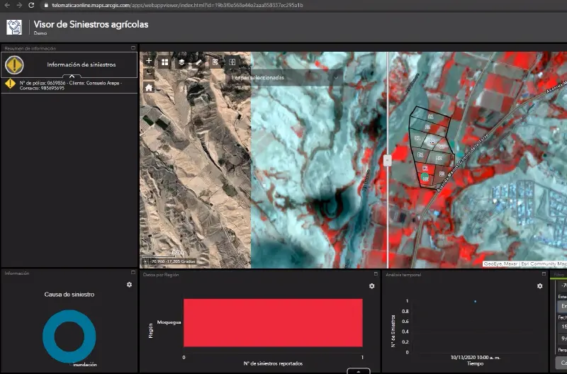 visor de siniestros agrícolas