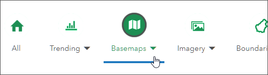 Mapas Base - ArcGIS Living Atlas of the World